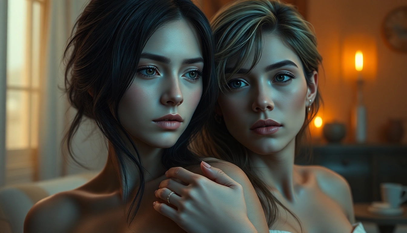 Visually stunning scene created by a leading nsfw ai image generator showcasing hyper-realistic adult artwork with detailed features and expressive emotions for mature audiences.